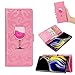Produktbild Roreikes Samsung Galaxy Note 9 Hülle,Galaxy Note 9 Brieftasche Case,Handyhülle Premium PU Leder Flip Tasche Wallet Case Innere Soft TPU Silikon Quicksand-Weinglasmusterentwurf mit Integrierten Kartensteckplätzen für Samsung Galaxy Note 9 6.4Zoll