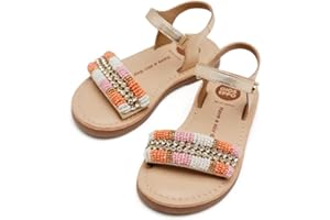 GIOSEPPO Sandalias Abalorios Piel Metalizada Burnett