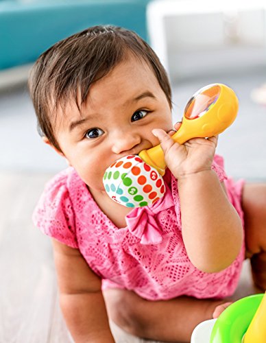Mattel BLT33 – Fisher-Price Babys Rumba-Rasseln mit Stoffenden - 3