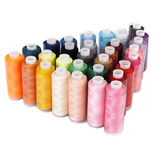 Polyester Nähen Quilten Themen 40S / 2 Packung mit 30 Spulen Assorted Farben - 7
