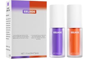 LICHENGTAI Purple Teeth Whitening, Colour Correcting Tooth Stains, Teeth Whitening, pasta do zębów z wrażliwą pastą do zębów, intensywne usuwanie plam z zębów, redukuje żółknięcie