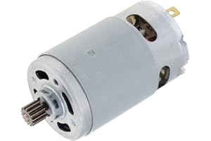FutureHight 21V RS550 Motor BüRstenmotor 14 ZäHne Geeignet für 4/6 Kabelloses Mini-Logging-SäGe-KettensäGenwerkzeug-ZubehöR