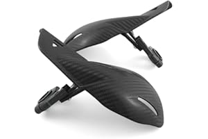 EVOMOSA 7/8 '' 22mm Motorrad Handschutz Griffschutz Schild Motocross Roller Winddichter Lenker Handschutz Schutzausrüstung Schwarz