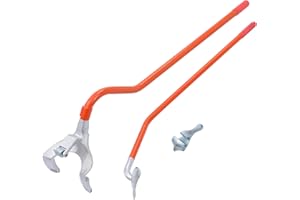 AIM Tools 17.5" to 24.5" Tire Changer Mount Demount Removal Tool Tubeless Truck Extra Bead Keeper Manual Tyre Wheel Changing for Car Truck Repair 451321