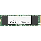 Crucial E100 SSD 480GB M.2 NVMe PCIe Gen4 Built-in SSD, up to 4,700MB/s, Laptop and Desktop Compatible - CT480E100SSD8
