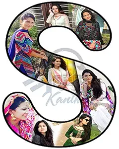 Shri Kanth Art Personalized Alphabets Wooden Photo Collage Cut Out Frame (Frame Size 12 X15, Multicolour)