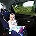 Baby Car Window Sun Shade with UV Protection - Ultimate Protection from Sun and Heat for your Kids and Dog - Car Window Sun Cover without Clings or Suction Cups - Easy To Use, Fits Most Cars and Comes with Lifetime 100% Money Back Guarantee
