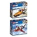 Produktbild Lego City 2er Set 60177 60178 Starke Fahrzeuge Düsenflieger + Starke Fahrzeuge Raketenauto