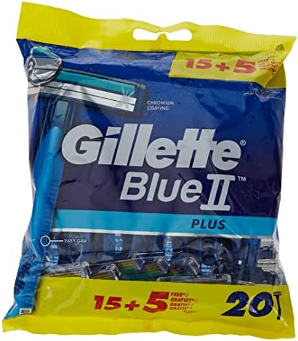Gillette - Blue 2 Plus Lame Monouso - 20 Pezzi