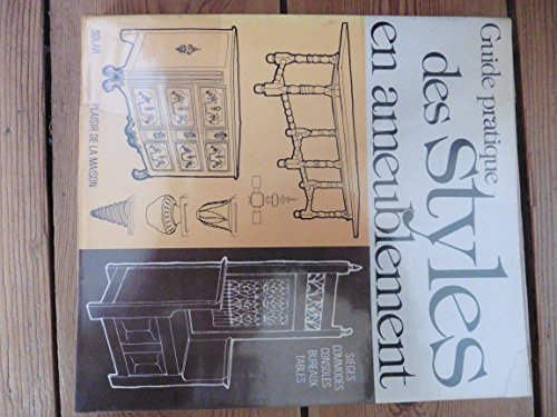 couverture de : Guide pratique des styles en ameublement. 2