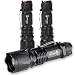 Produktbild UltraFire LED Taschenlampe,U5 300-LUMEN(Max) ,Einstellbarer Fokus , LED Handlampe, LED Camping Handlampe,Mit Leuchtend O-rings,3 Pack
