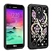 Produktbild Berry Accessory LG K20 Plus Schutzhülle, LG Harmony/LG K10 2017/LG LV5, luxuriös, glitzernd, mit Nieten, Strasssteinen, Hybrid-Schutzhülle für LG K20 Plus Floral Purple Flower