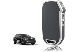 TOOMUME Funda Llave TPU, Carcasa Llave Apto para Kia Sportage Ceed XCeed Proceed Sorento Tonic Niro Rio Stinger Seltos Soul K3 K5 K8, Cubierta Llaves Coche Mando - Smart Key