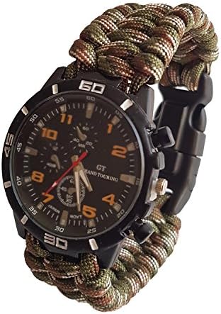 Tactical Edge GT Paracord Watch Green Camo