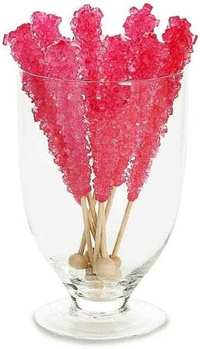 Squire Boone Village Cotton Candy Rock Candy Stick - 8 Pack