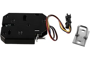 Sarini DC 12V skåplåda Elektriskt magnetiskt lås Elektromagnet felsäkert för dörrkontrollsystem med detekteringsbrytare för s