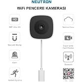 Neutron NTL-IP15GS-3MP 3MP Wi-Fi Pencere karavan G&uuml;venlik Kamerası