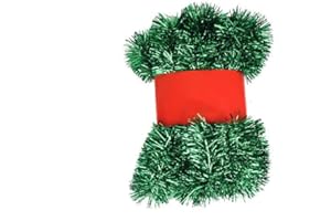 CHUANGOU Weihnachtsgirlande Künstliche Dekogirlande im Tannengrün Flexibel Einsetzbar im Innen- und Aussenbereich 5M