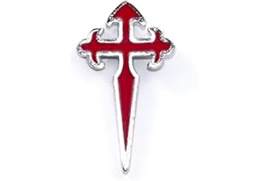 JAKOBSWEG [BEWAHRER] Spilla/Badge croce dei pellegrini