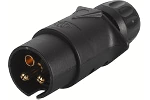 ‎HELLA HELLA 8JA 002 263-031 Stecker - 24V - 3-polig - Stecker: Schraubkontakt - schwarz