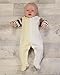 The Essential One - 3 Pack Cream Slogan Sleepsuits - ESS118