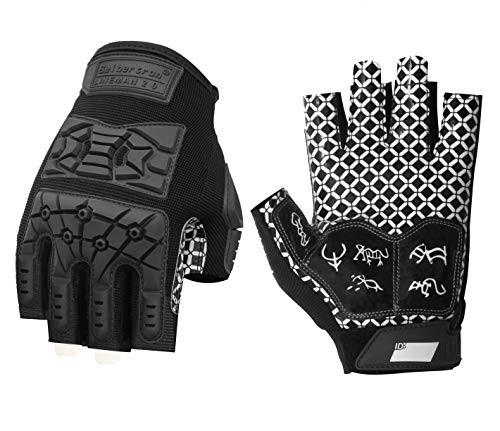 Seibertron Lineman 2.0 Anti-dérapant Shock-Absorbant Rembourré Américain Football Receiver Gants/Gloves, Flexible TPR Impact Protection Back of Hand Glove Adulte Taille
