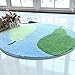 Produktbild DGF Rutschfester runder Teppich Computer Stuhl Kissen Kinderzimmer Wohnzimmer Schlafzimmer Matten Teppich ( größe : Diameter 160cm )
