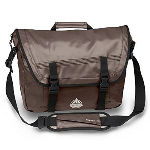 Vaude Tasche Luke L Coffee Schultertasche mit Laptopfach und vielen Taschen 20 L Umhägetasche