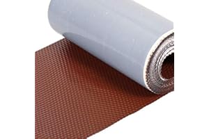 AGROHIT Eurotec Fortis AL Aluminium Alu Kaminanschlussband Wandanschlussband Kaminband (Kastanie RAL 8012)