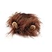 Produktbild FDBF Pet Costume Lion Mane Wig for Cat Halloween Christmas Party Dress Up with Ear Brown