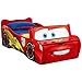 Disney Cars 2 Lightning McQueen Feature Toddler Bed - Including Mattress