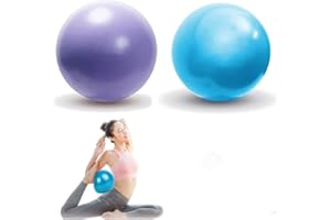 Aililong 2 palline Pilates 25 cm antiscivolo yoga fitness bilanciamento fisioterapia 2 pezzi