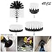 Produktbild Bohrmaschine Bürstenaufsatz, Lyeiaa 4pcs verschieden Bürstenaufsatz für Akkuschrauber Bohrbürsten Nylonbürste Reinigungsbürste Drill Brush für Badewanne, Spülbecken, Schwimmbad, Fliesen, Polster usw.