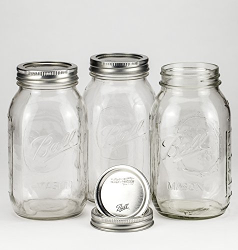 Ball Mason Jar 32oz Regular Mouth 3er/Set