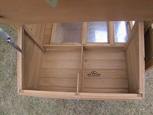 Pets Imperial® Devonshire Large Chicken Coop Hen House Ark Poultry Run Nest Rabbit Hutch Box Suitable For Up To 4 Birds – Integrated Run & Cleaning Tray & Innovative Locking Mechanism - 5