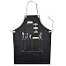 Produktbild Perfashion Café Bistro Schürze Herren Apron Latzschürze Denim Hellbraun L