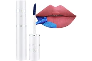 GL-TURELIFES Peel Off Lip Stain Lip Tint, Tattoo Colour Lip Gloss, Matte Lip Gloss Long Lasting Waterproof Liquid Lipstick, Non-Stick Cup Lip Tint Tear-Off Lip Gloss Makeup (#01)