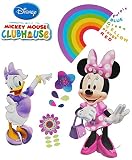 Wandtattoo / Sticker - Disney Minnie Mouse - Wandsticker Aufkleber Wandaufkleber für Mädchen / Kinder - Daisy Duck - Clubhouse