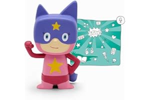 tonies Audio Character for Toniebox, Creative Superhero Girl Figurine, Space for up to 90 Minutes of Customisable Content for Children, Use with Toniebox Music Player (Sold Separately)
