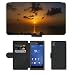 Produktbild GoGoMobile PU LEDER LEATHER FLIP CASE COVER HÜLLE ETUI TASCHE SCHALE // M00421681 Sonnenaufgang Fuerteventura Atlantik // Sony Xperia Z3 D6603 D6633 D6643 D6653 D6616