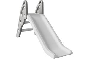 maualiyal Kleinkind Rutsche Großer Spielkletterer Rutschenspielset mit extra Langer Rutschbahn Innenrutsche Kinder Rutsche Kleinkinder Spielplatz Kleinkind Rutsche Outdoor Spielzeug für Kleinkinder