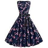 ❤Perfekt für verschiedene Anlässe:Party,Picknick,Abend,Hochzeit, Rockabilly,Festival, Feierlichkeit, Jahrestreffen, Abschlussfeier, Freudenfest,Homecoming usw. eignet sich als Partykleid,Cocktailkleid oder als schönes Kleid für Alltag tragen.