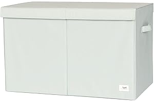 3 Sprouts - Pudełko na zabawki dla dzieci - Pudełko do pokoju dziecięcego, organizacji i porządku - zielony