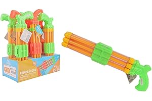 BLUE SKY - Pistola de Agua - Juego al Aire Libre - 048413 - Color Aleatorio - Plástico - 40 cm - Juguete Infantil - Juego de Playa - Piscina - Regar - Jardín - Juguete de Verano - A Partir de 3 años