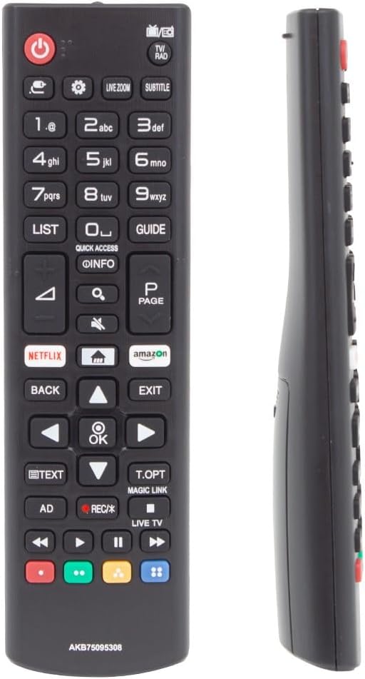 Wellhise LG Smart TV Uzaktan Kumanda 32-42-55-65 İnç Evrensel (Tüm Akıllı Modellere Uygundur) 55UN6955ZUF AKB75375604 AKB75095307 AKB75675304 AKB74915305