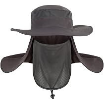 Mens Sun Cap Fishing Hats Sun Hats Neck 