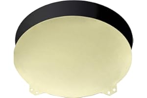 LIYING Toaiot Flsun Q5 Delta Round flexible PEI Sheet - Build Plate - 3D Printer Dia 220X220mm/8.6x8.6 inch with PEI + Magnetic Sticker B Surface Printing Hotbed Parts
