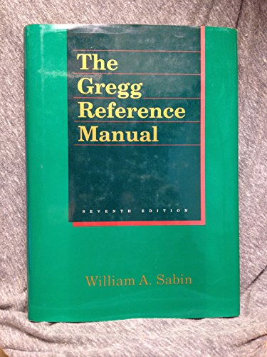 Gregg Reference Manual