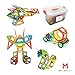 Produktbild Magnitects Magnetische Bausteine für Kinder | 142-teiliges Set | Kinder-Magnet-Bauspielzeug Kinder und Kleinkinder ab 3 Jahren | Sicherer und Stabiler ABS-Kunststoff | Kreativ und pädagogisch