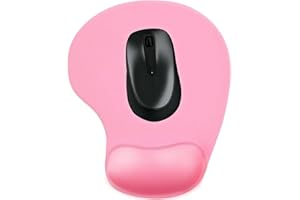 YiYunTE Alfombrilla de Ratón Ergonómica con Reposamuñeca Gel Almohadilla para Ratón Antideslizante Base de Goma Mouse Pad Juego Cojín de Muñeca Superficie Suave Mouse Mat para Ordenador Oficina Laptop